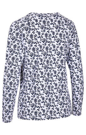 Trespass Lottie Top femme manches longues col rond rayures bleues