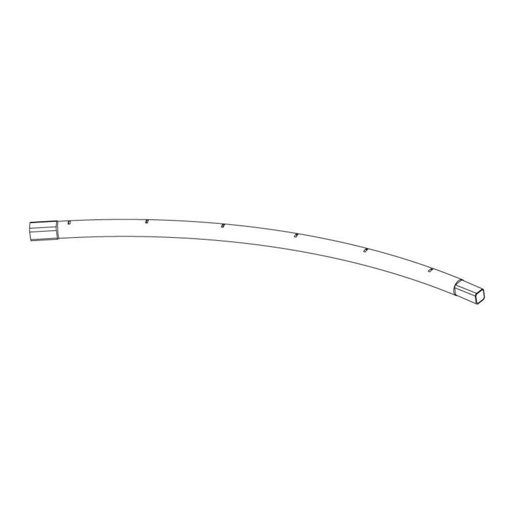 Tubo del telaio Hudora 1 "angolare", ø 32 mm (WB) 2/5