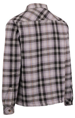 TRESPASS DANEHILL — Giacca uomo a quadri con collo Sherpa