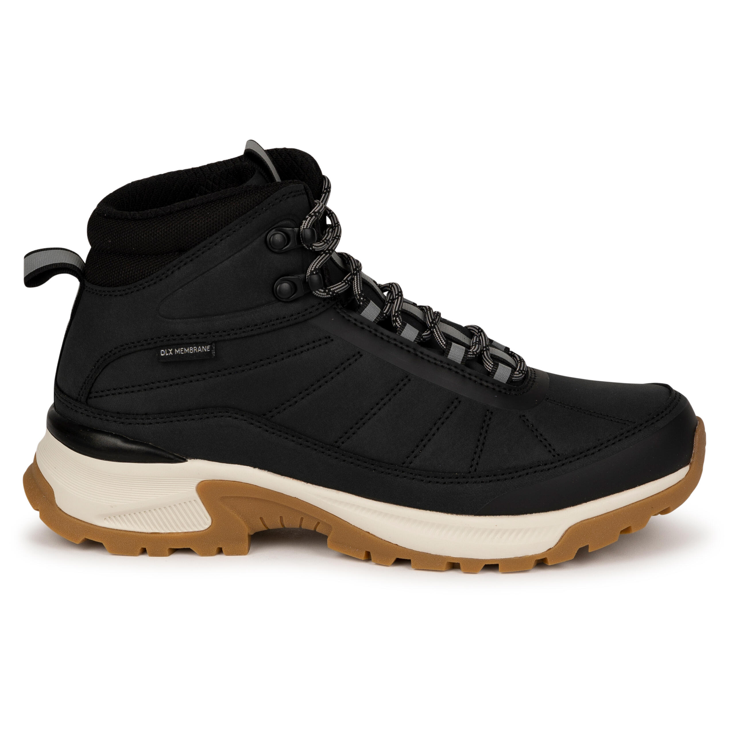 DLX Womens Cushioned Walking Boots Waterproof Reflective Trekking Shoes Layla