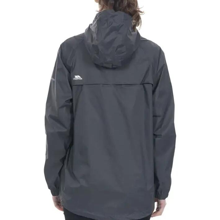 Zip-up waterproof hooded jacket Trespass Qikpac