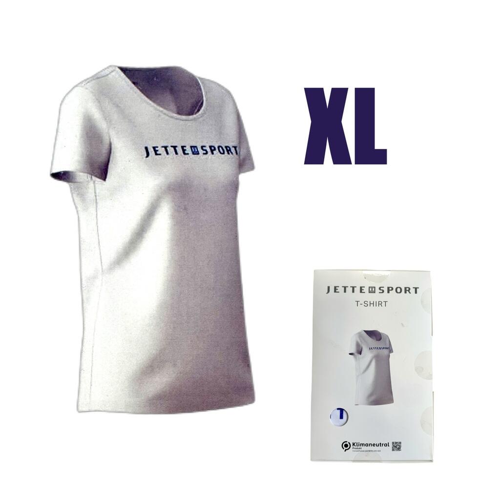 JETTE SPORT T-shirt donna JETTE SPORT rosa collo rotondo cotone-elastan