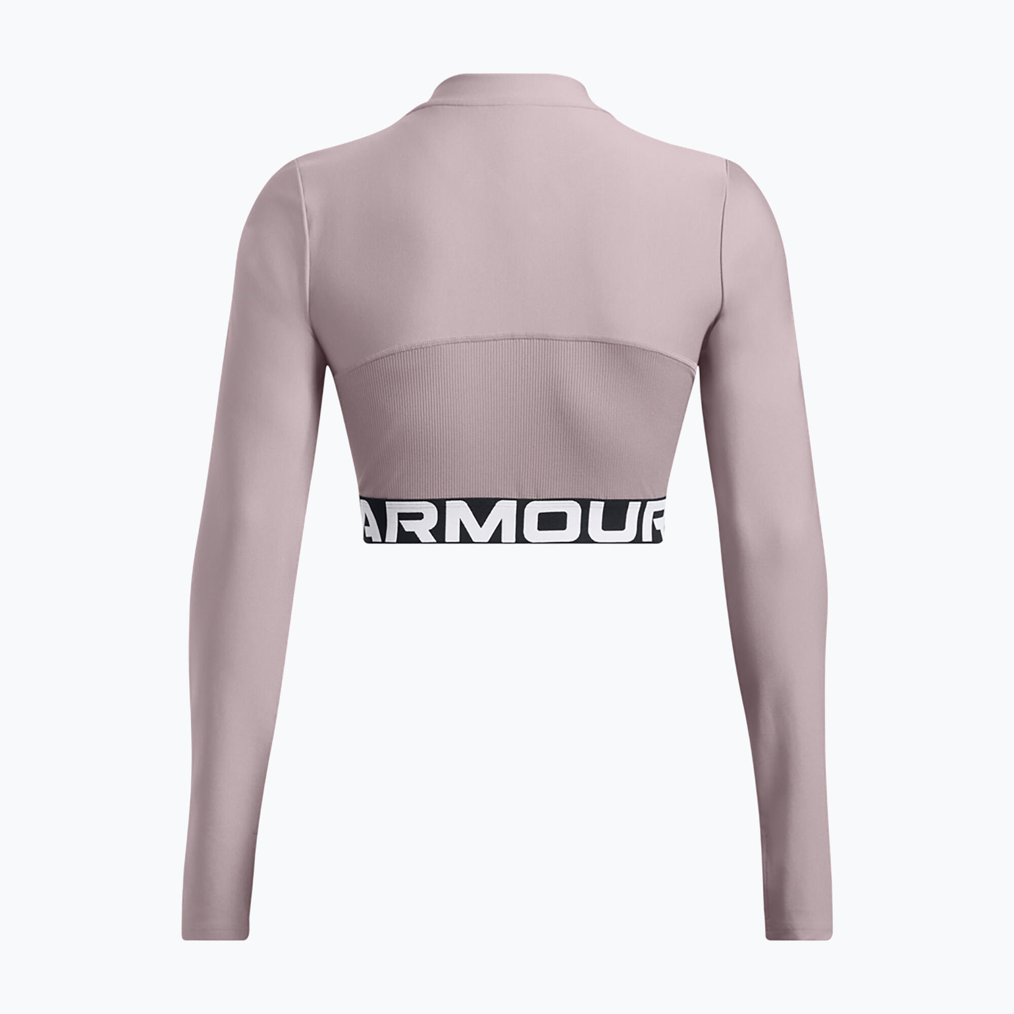 Haut d'entraînement femme Heat Gear Rib 1/4 Zip Under Armour 4/5