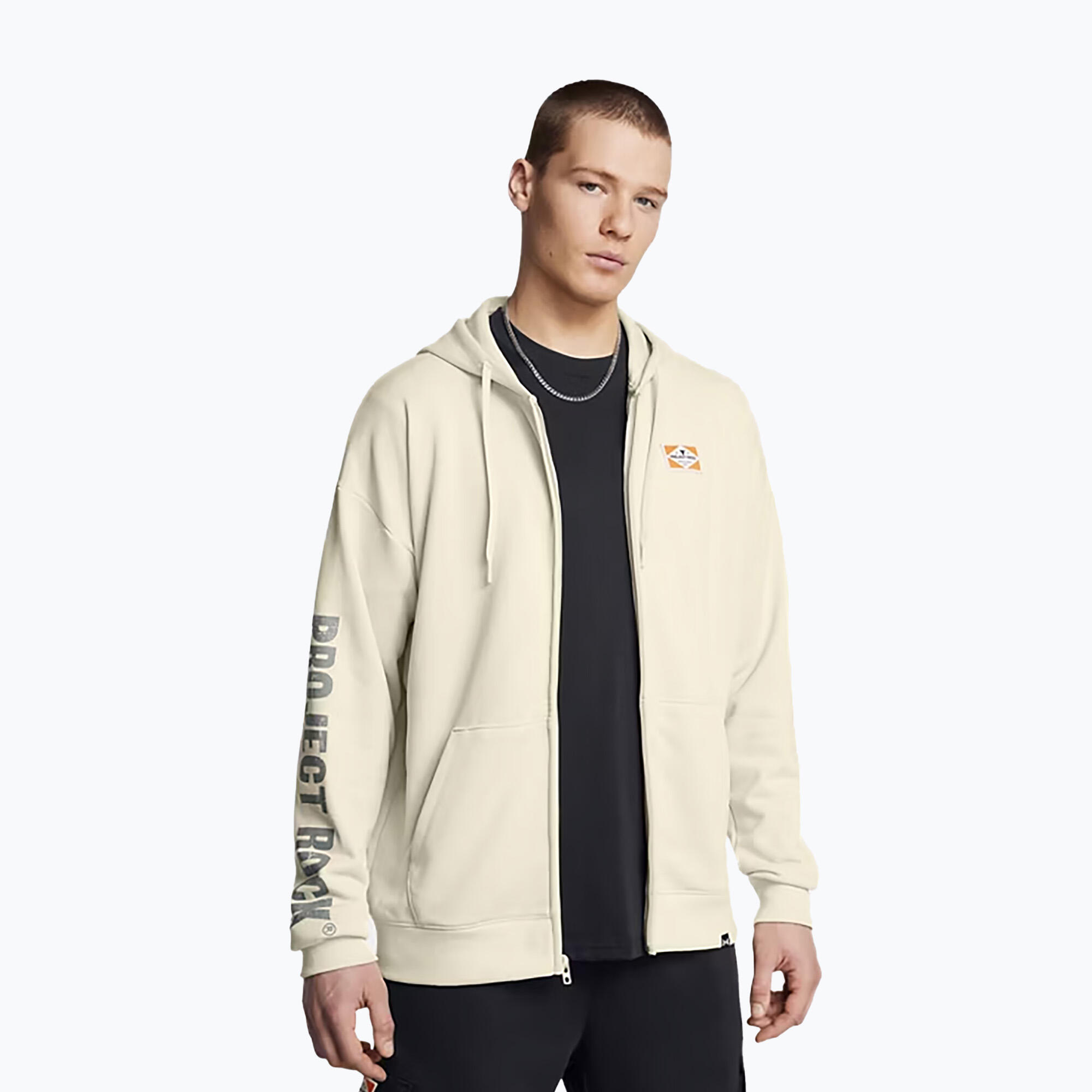 Sweat homme Project Rock HWT Full Zip Under Armour 3/5