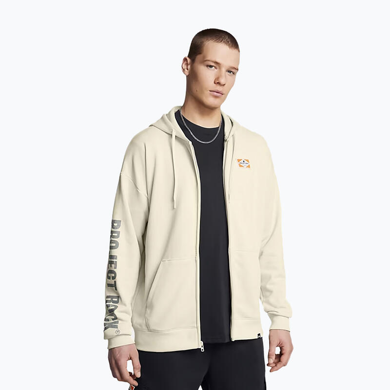 Under Armour Project Rock HWT Full Zip férfi pulóver