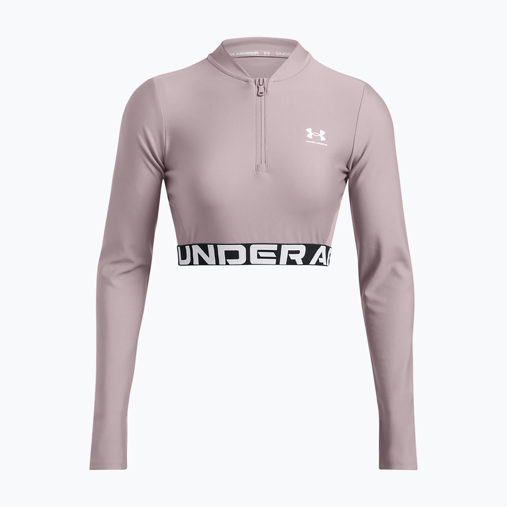 Haut d'entraînement femme Heat Gear Rib 1/4 Zip Under Armour 5/5
