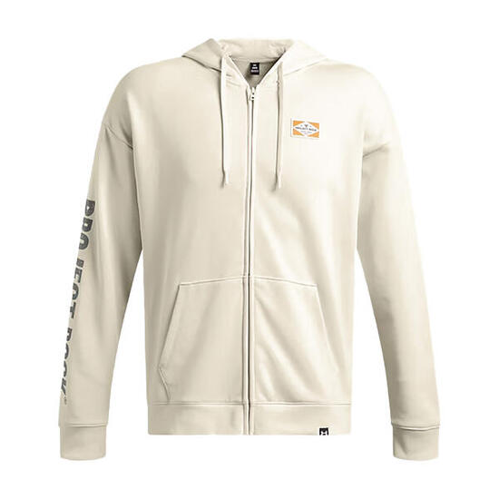 Felpa Under Armour Project Rock HWT Full Zip da uomo