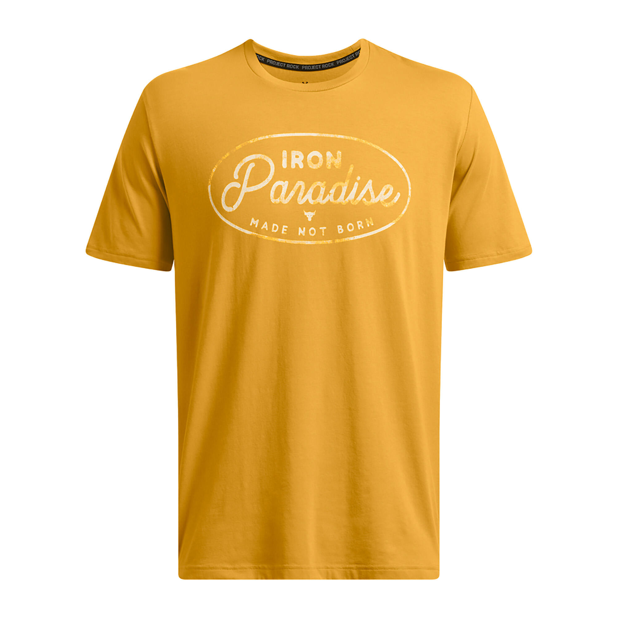 T-shirt d'entraînement homme Under Armour Project Rock Made Not Born 1/3
