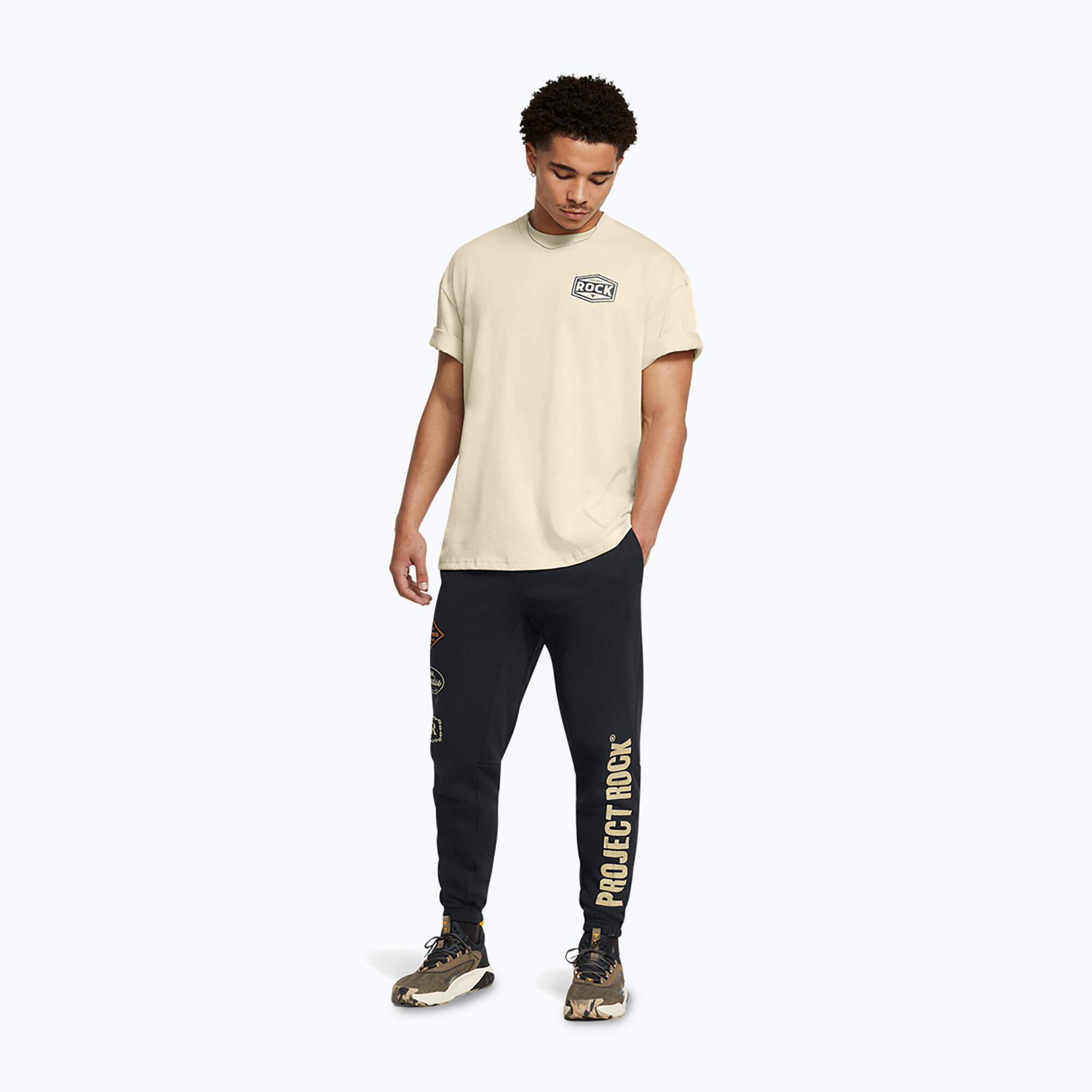 T-shirt Under Armour Project Rock Heavyweight Tools Of The Trade pour hommes 2/5