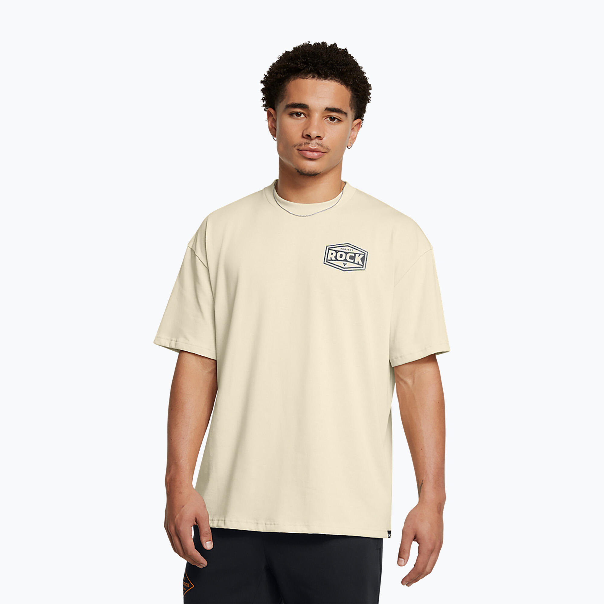 T-shirt Under Armour Project Rock Heavyweight Tools Of The Trade pour hommes 4/5