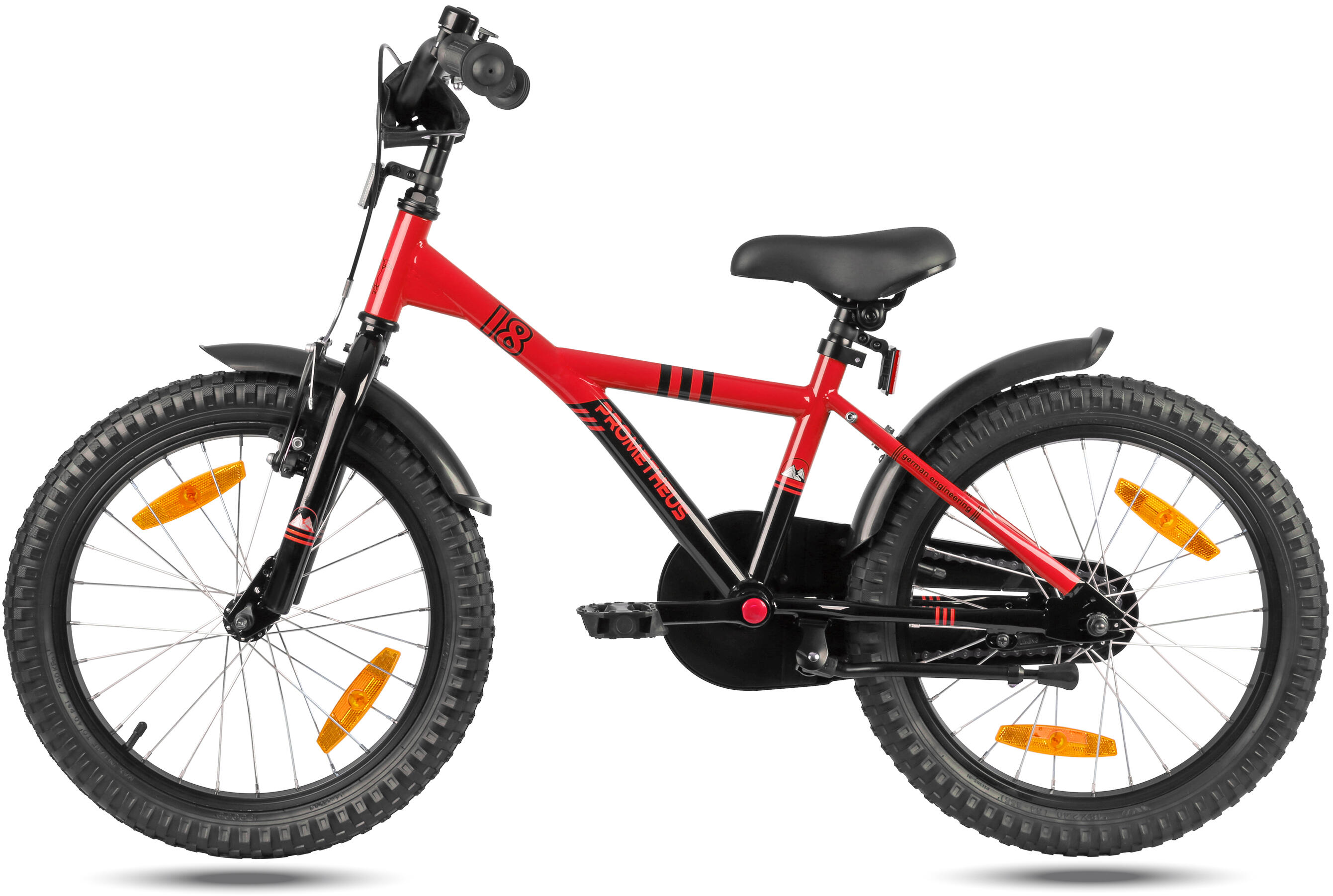 Kinderfahrrad 18 Zoll ab 5-6 Jahre mit Rücktritt und V-Brake 5/5