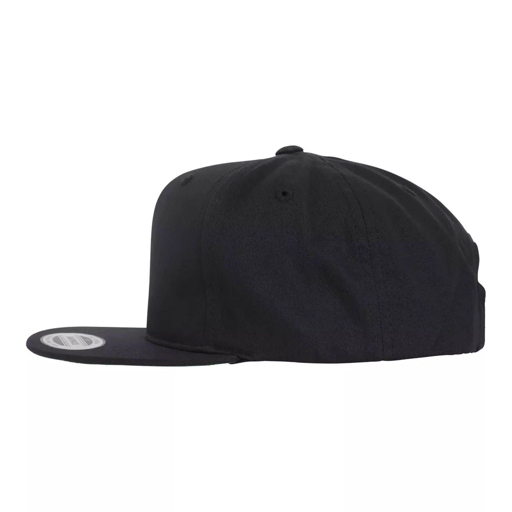 Boné de basebol de sarja de estilo profissional para crianças/jovens (Preto) 3/3