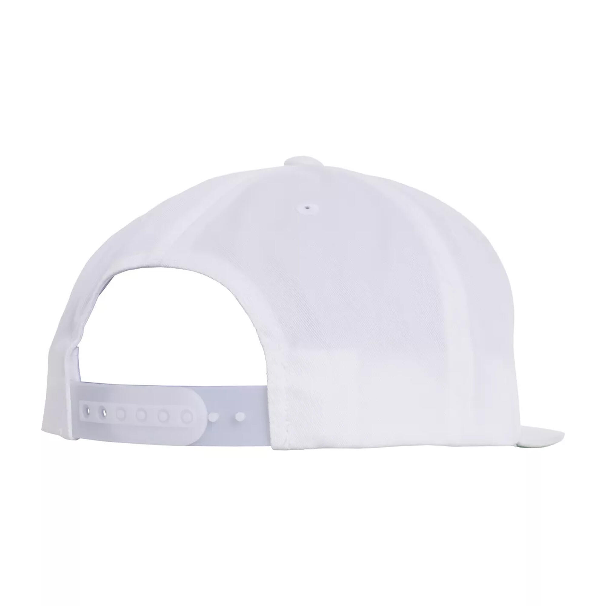 Boné de basebol de sarja de estilo profissional para crianças/jovens (Branco) 2/3