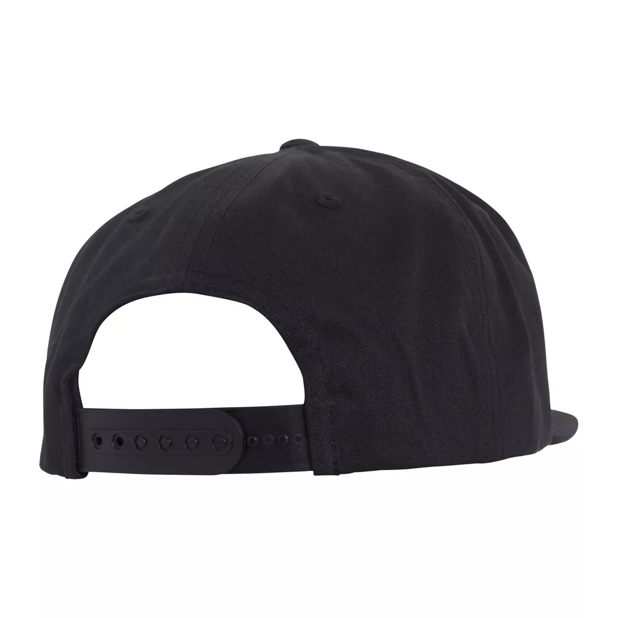 Boné de basebol de sarja de estilo profissional para crianças/jovens (Preto) 2/3
