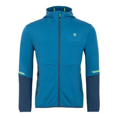 Heren camber core stretch midlayer (ijsvogelblauw)