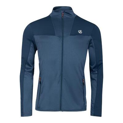 Heren substratum ii core stretch midlayer (maanlicht denim)