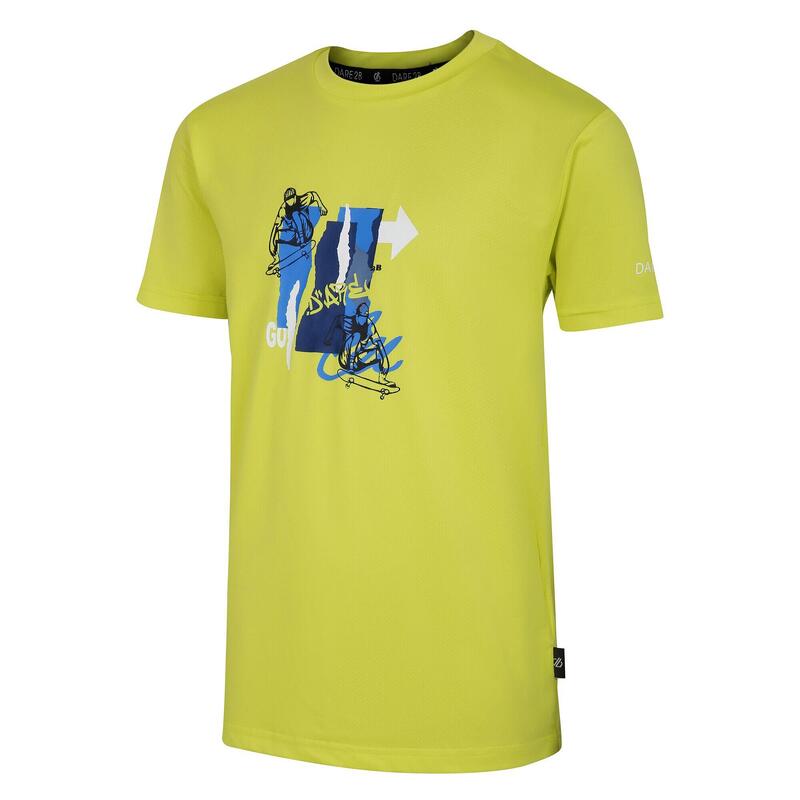 "Amuse II" TShirt für Kinder Neon-Grün