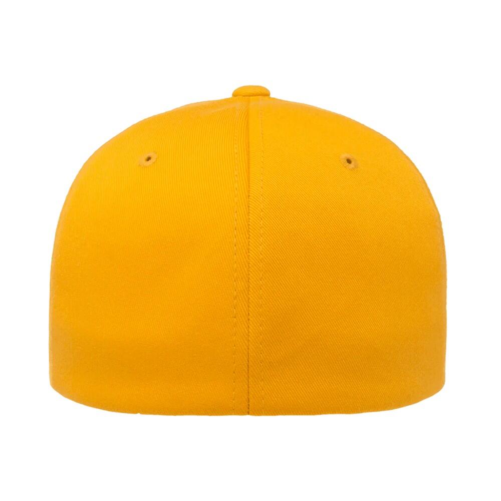 Boné de basebol em lã penteada para crianças/jovens (Dourado) 2/3
