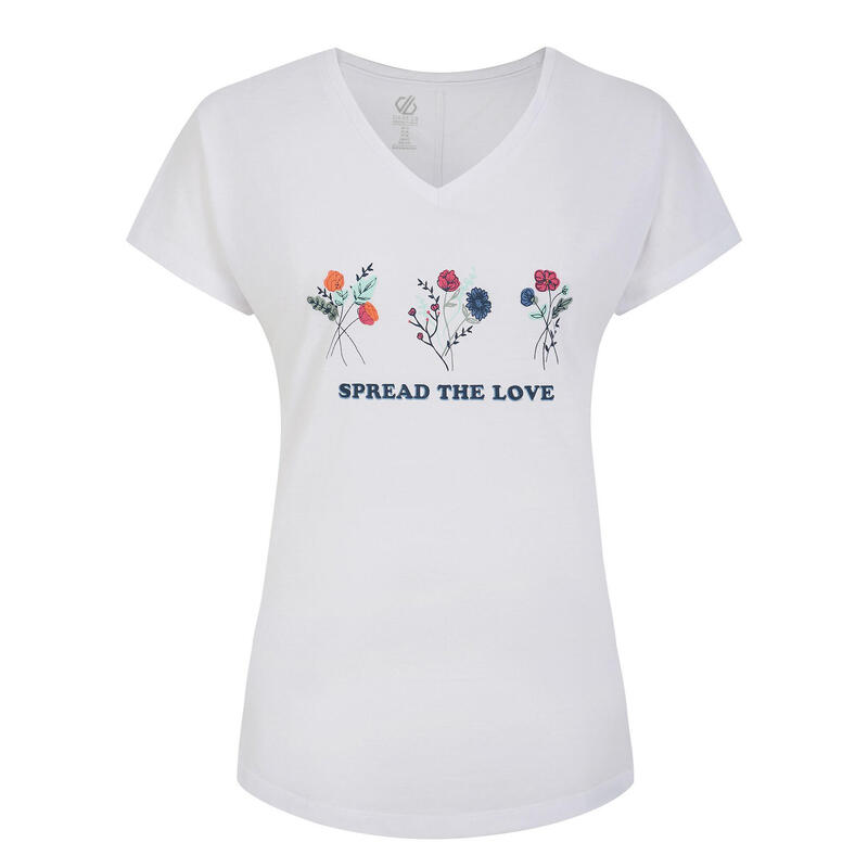 Tricou Drumeții În Natură Regatta Calm Imprimeu Floral Femei