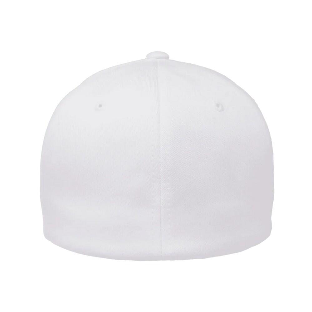 Boné de basebol em lã penteada para crianças/jovens (Branco) 2/3