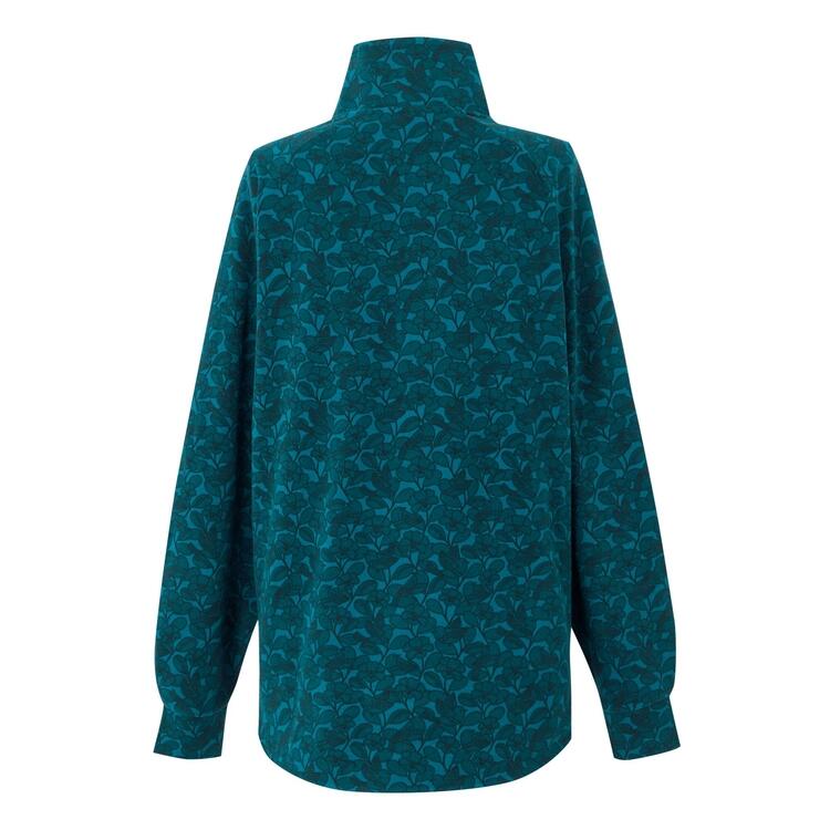 Midlayer Uccellino Mezza Cerniera Donna Regatta Orla Kiely Blu 2/5