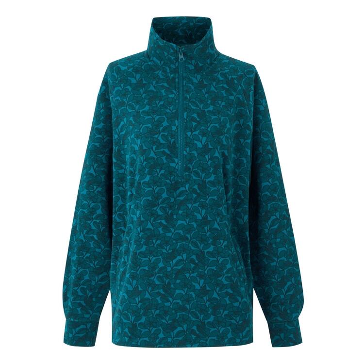 REGATTA Womens/Ladies Orla Kiely Birdy Half Zip Midlayer (Blue)