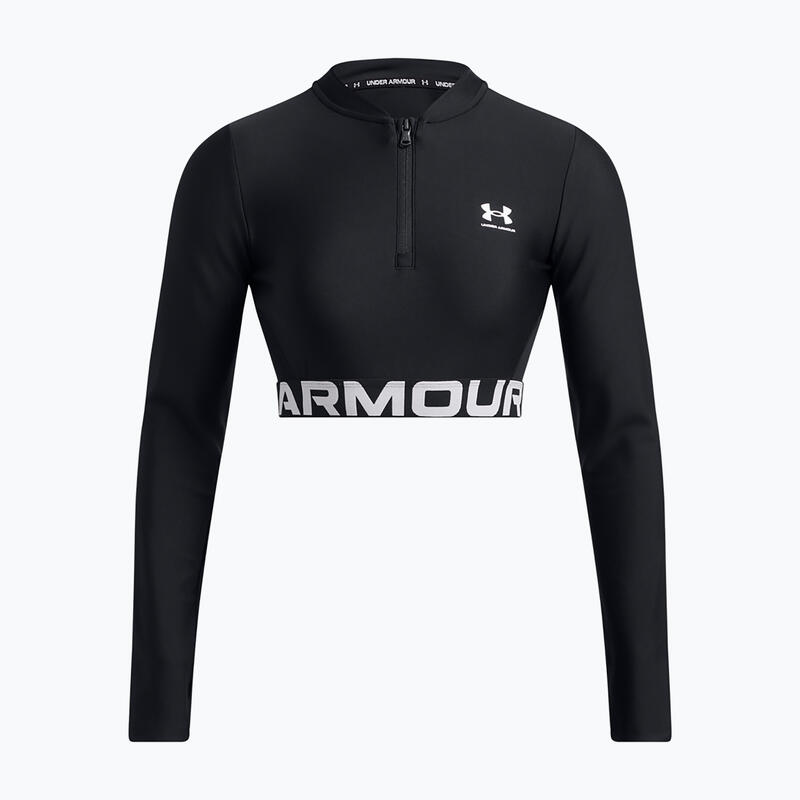 Top de antrenament pentru femei Under Armour Heat Gear Rib 1/4 Zip