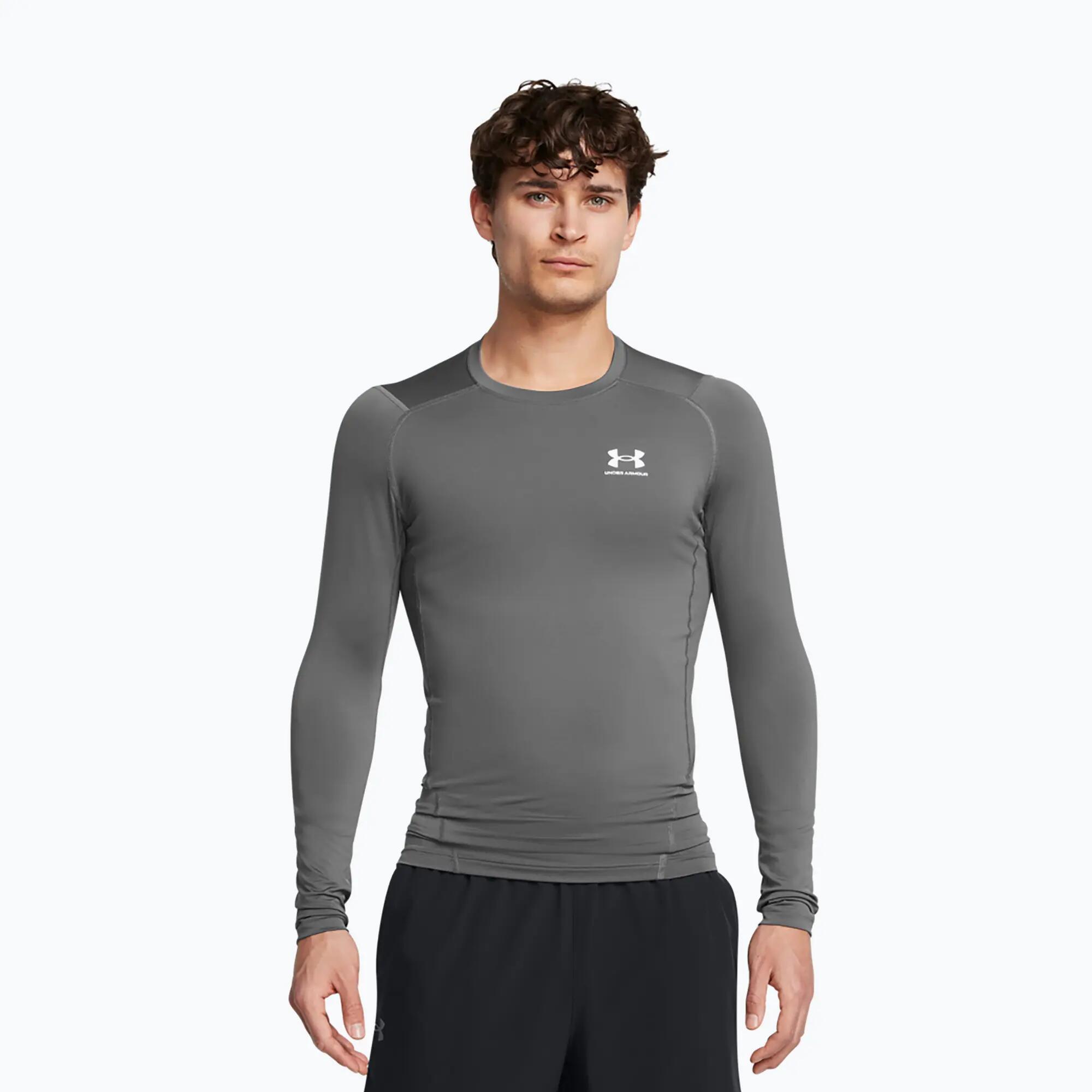 Maglia da allenamento a maniche lunghe da uomo Under Armour Heat Gear Armor Comp 3/5