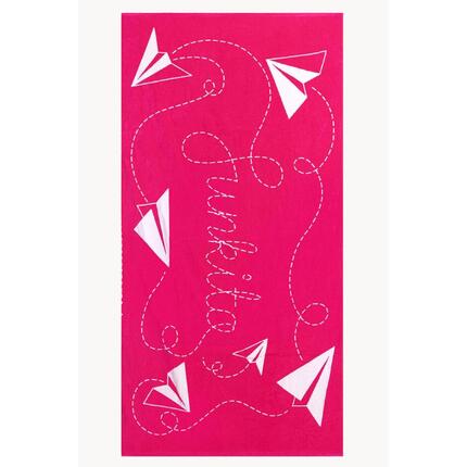 Ręcznik bawełniany na basen plażę Funkita Paper Pink