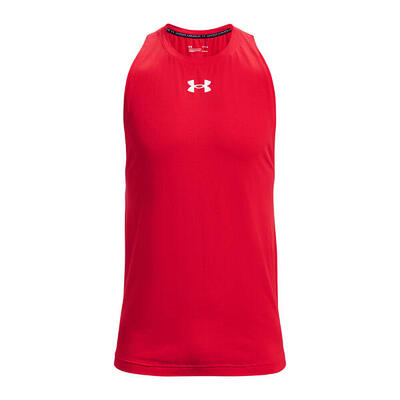 Under armour baseline cotton tank basketbal-t-shirt voor heren