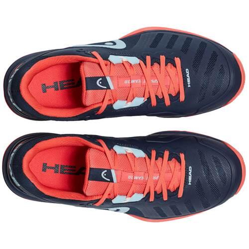 Chaussures Femme Head Sprint Team 3.0 Clay 274311 Dbco Bleu Marine Et Corail
