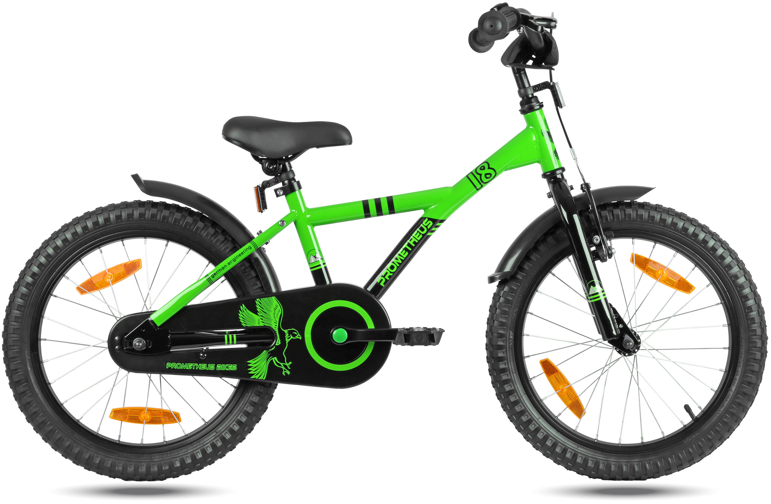 Vélo 18 pouces enfant 5-7 ans avec rétropédalage et freins V-Brake 6/7