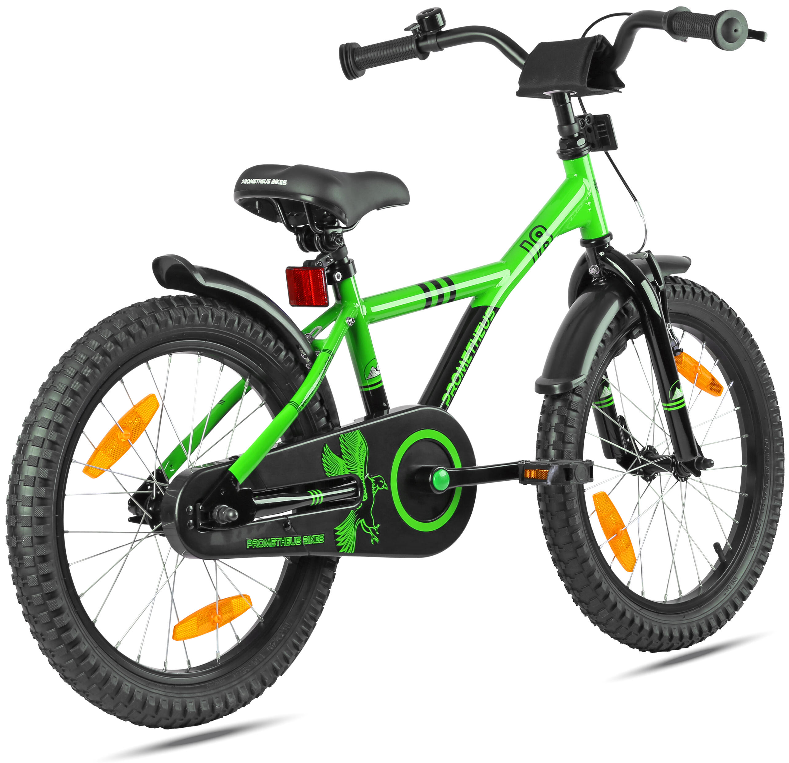 Vélo 18 pouces enfant 5-7 ans avec rétropédalage et freins V-Brake 3/7