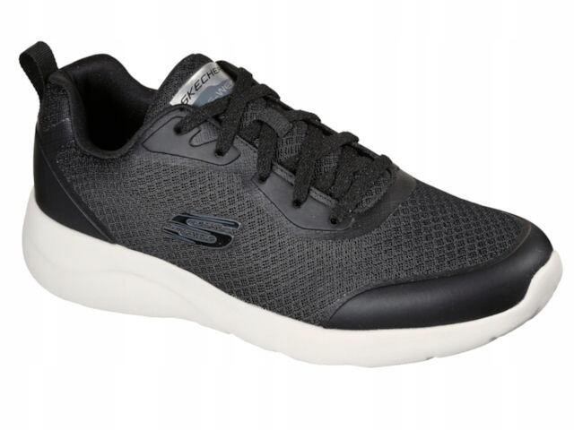 BUTY czarne SKECHERS 232293BKW siateczkowe 45,5 3/6