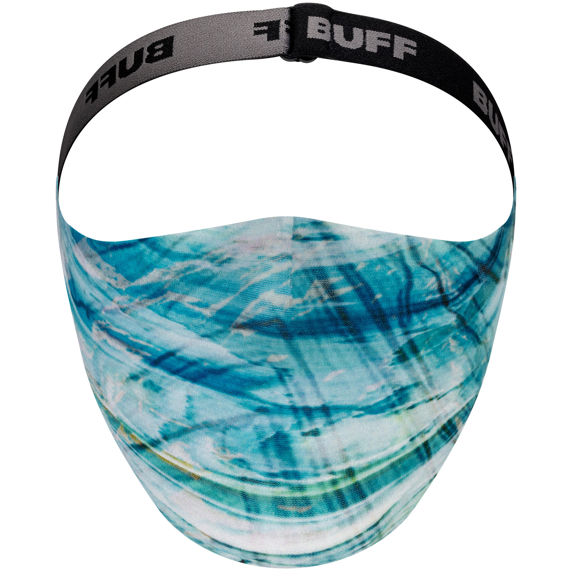 Maseczka BUFF FILTER MASK MAKRANA SKY 3/3