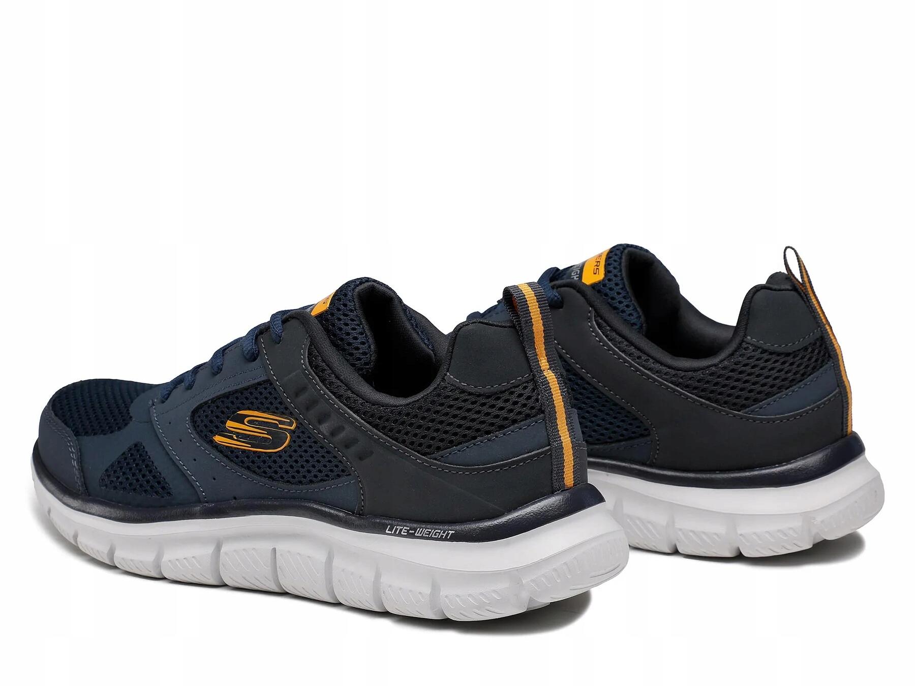 Chaussures de sport Skechers Syntac bleu marine homme 4/5