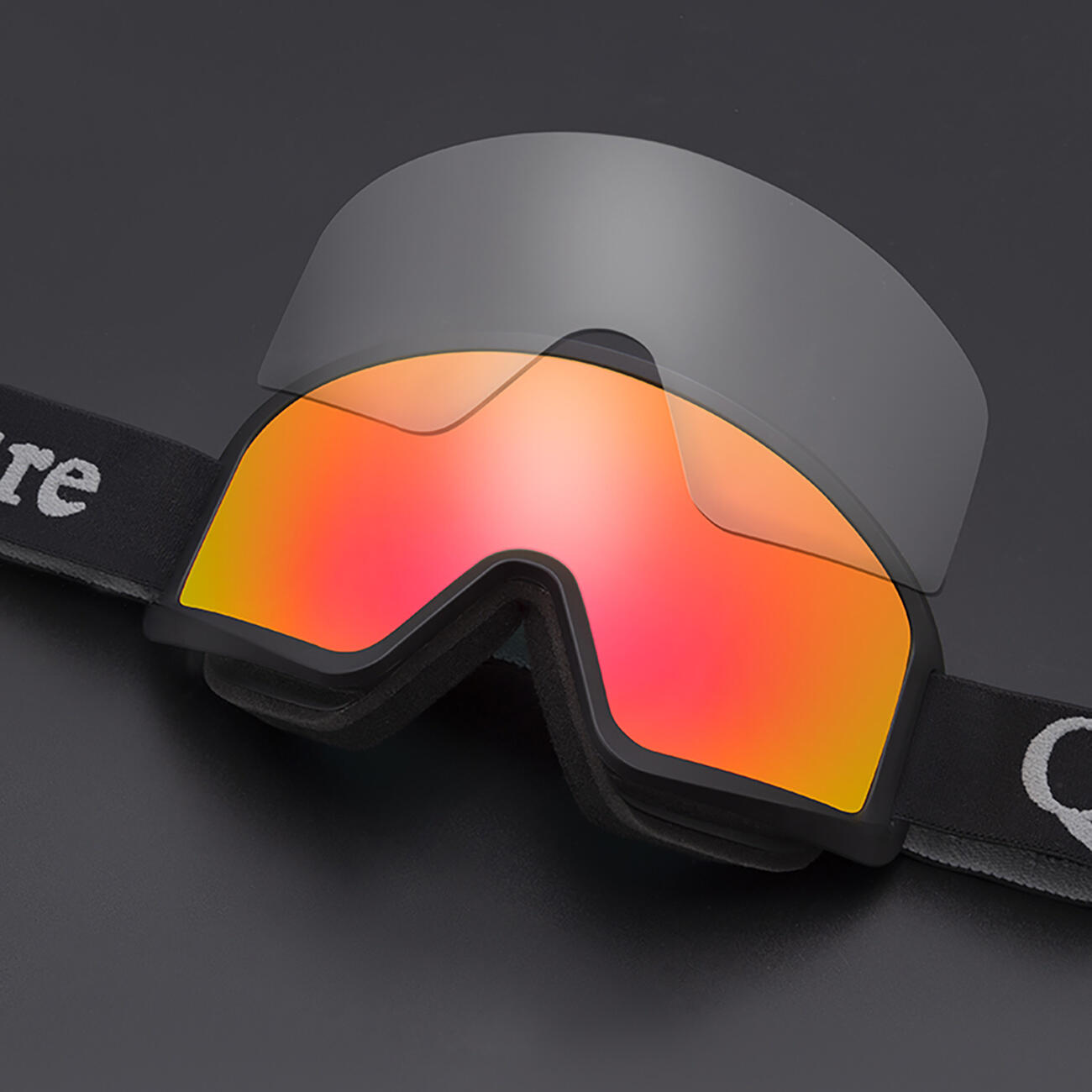 Maschera da sci unisex Qunature con protezione UV400 4/4
