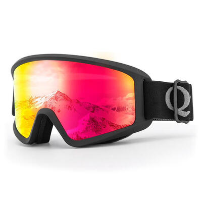 Qunature unisex skibril met uv400-bescherming