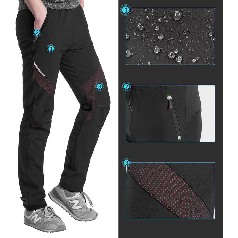 Pantaloni sport Rockbros Patrol ciclism rezistenți la vânt