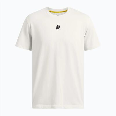 Heren t-shirt under armour curry hvyweight logo tee
