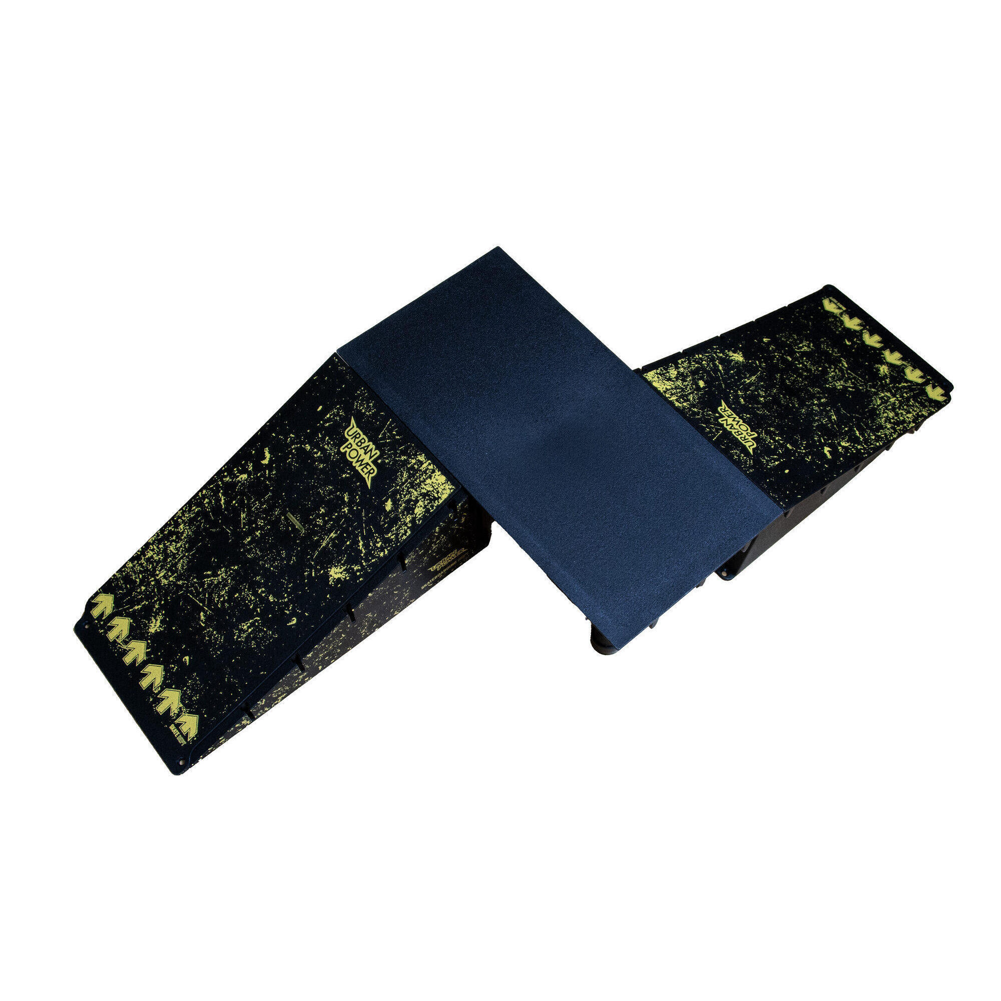 POWER SHOT Sada modulárních mini skateboardových ramp - 6 konfigurací