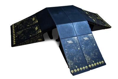 Set modulaire skateboardhellingen - 13 configuraties