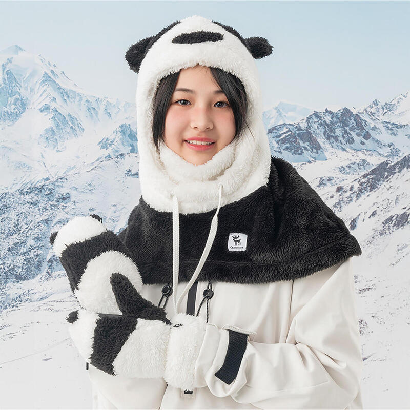 Mănuși de schi Qunature Panda pentru copii și adulți
