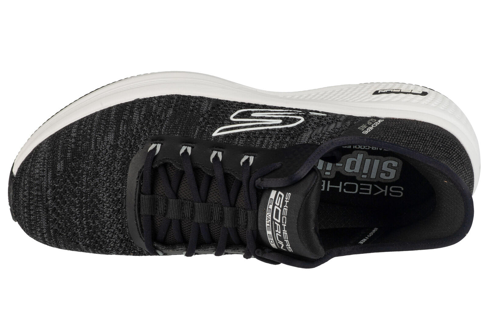 Chaussures de course Hommes Skechers Go Run Elevate 20 noir 3/4