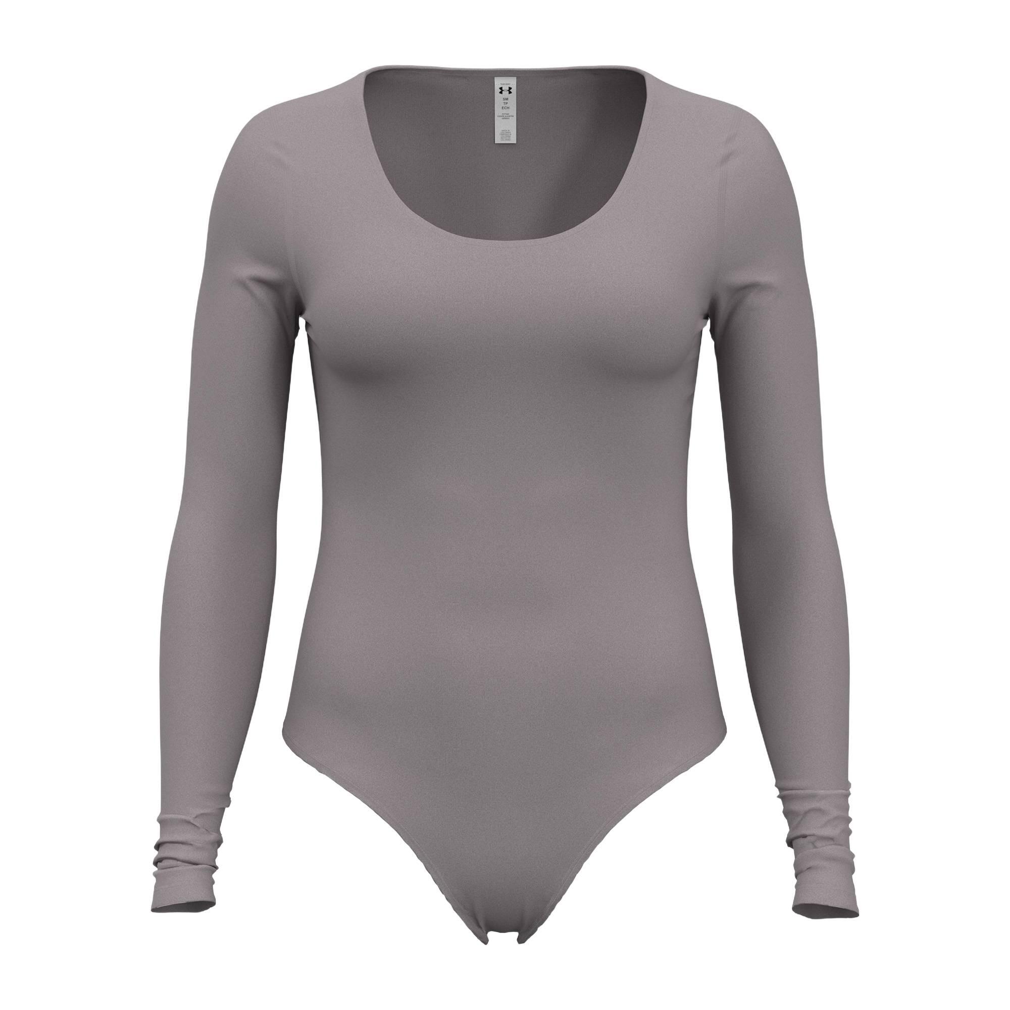 Under Armour - Body De Training Femme Vanish Leotard Under Armour - Maillot Manches Longues - Gris - 36 Xs - Decathlon