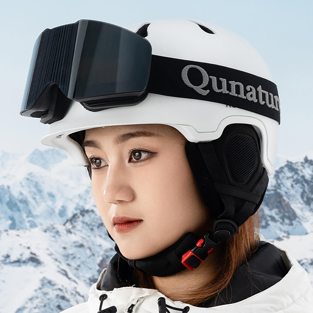 Maschera da sci unisex Qunature con protezione UV400 5/7