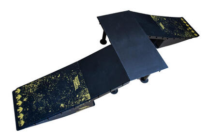 Set de rampes de skate modulables - 6 configurations