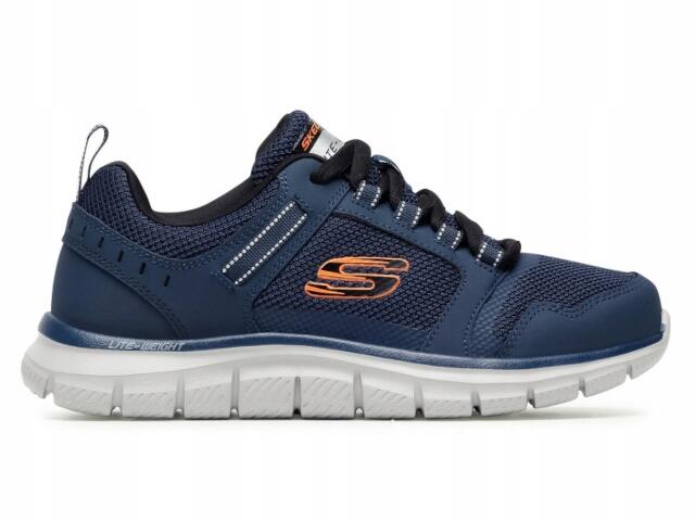 BUTY męskie SKECHERS TRACK 232001-NVOR lekkie 42 4/5