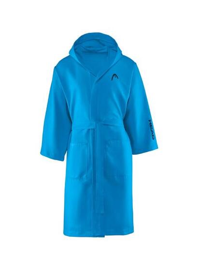 Accappatoio bambino in microfibra con cappuccio multiusoColore Lava Red