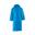 Peignoir enfant en microfibre avec capuche, couleur Uniform Blue